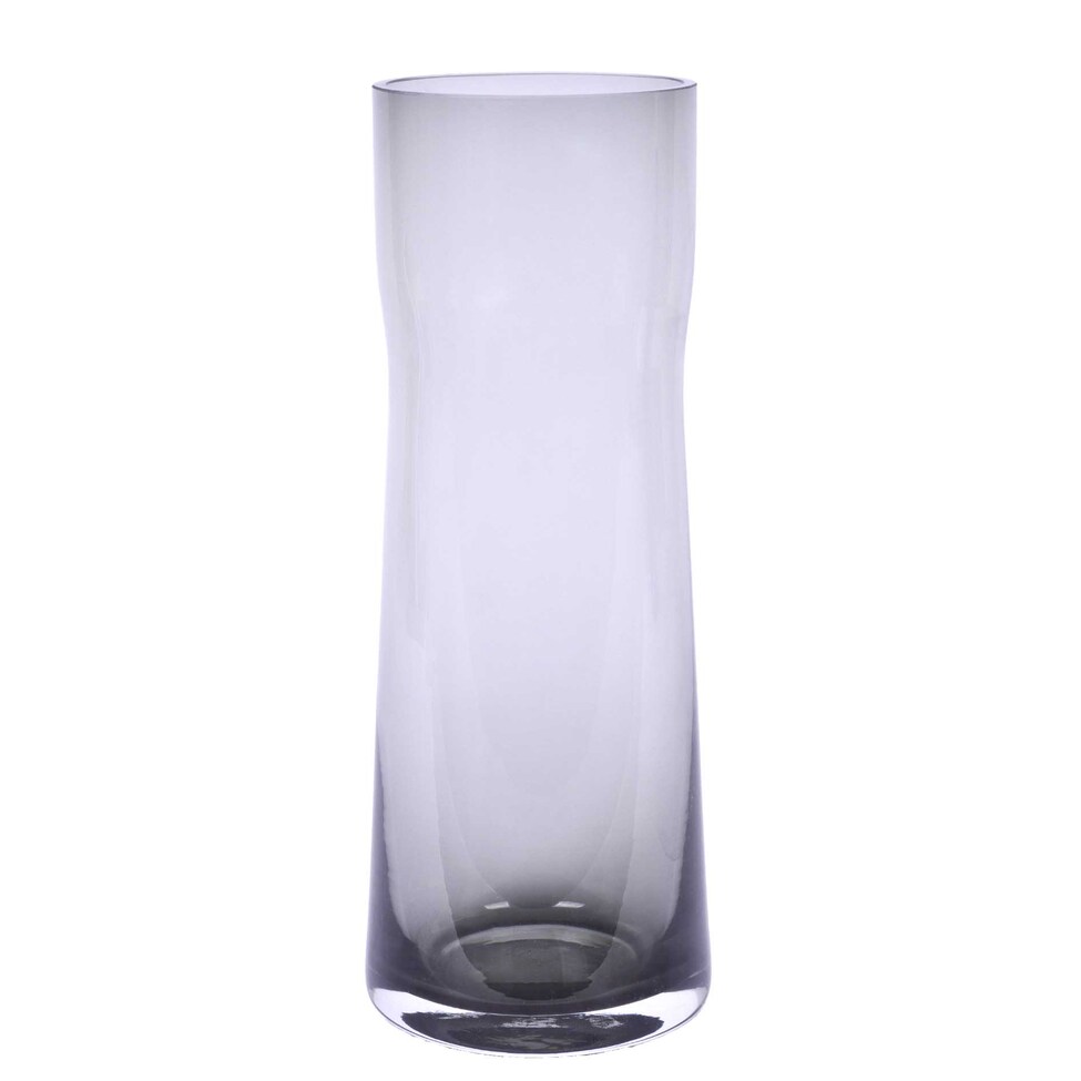 Vaso Decorativo Alto Cinza