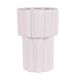 Vaso Decorativo Gomos Off White 20 cm