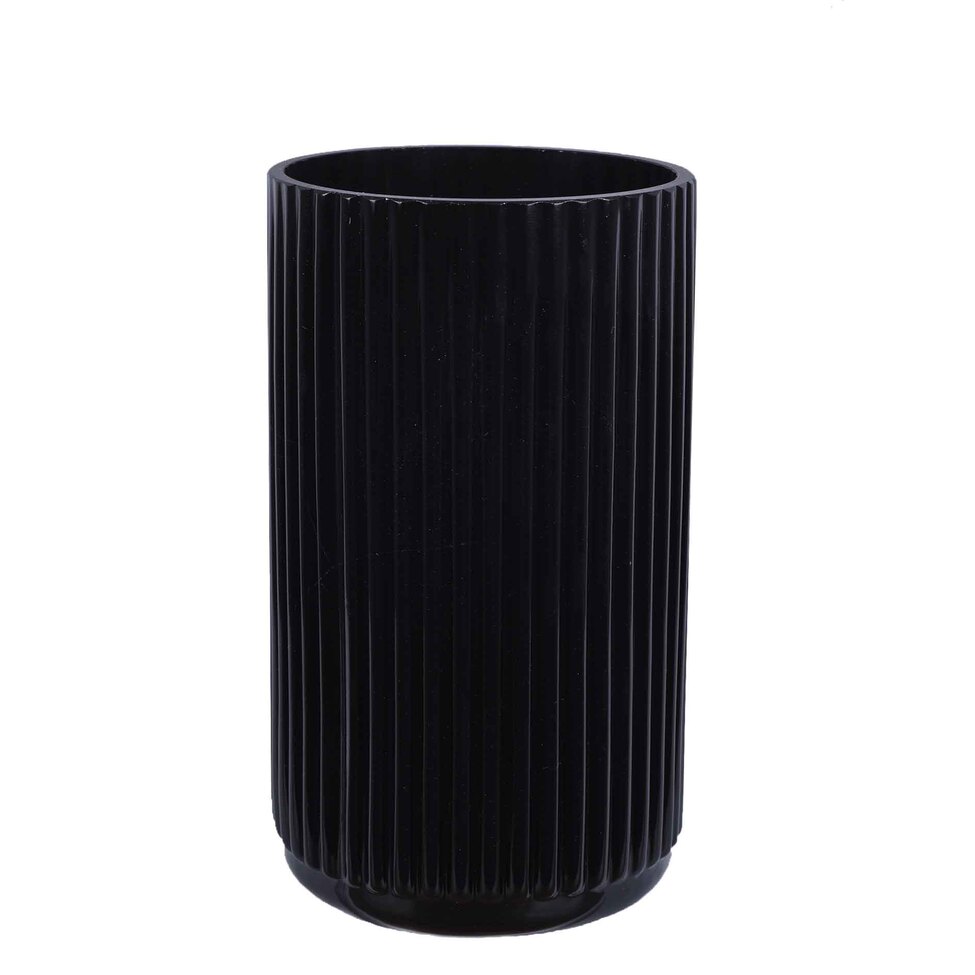 Vaso Decorativo One Preto 20 cm