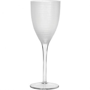 Taça Frosty Vinho 280 ml Branco 6 pçs