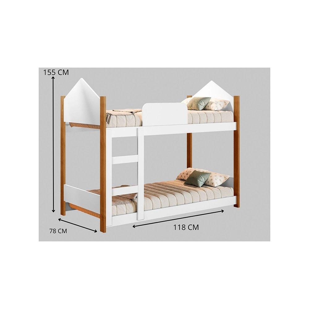 Beliche Infantil Magia Branco Grenat Gabrielli