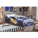 Cama Carro Azul com Colchão Gabrielli