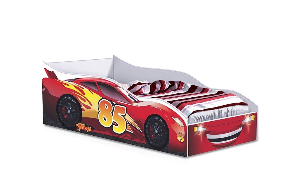 Cama Carro Infantil Red Com Colchão Gabrielli