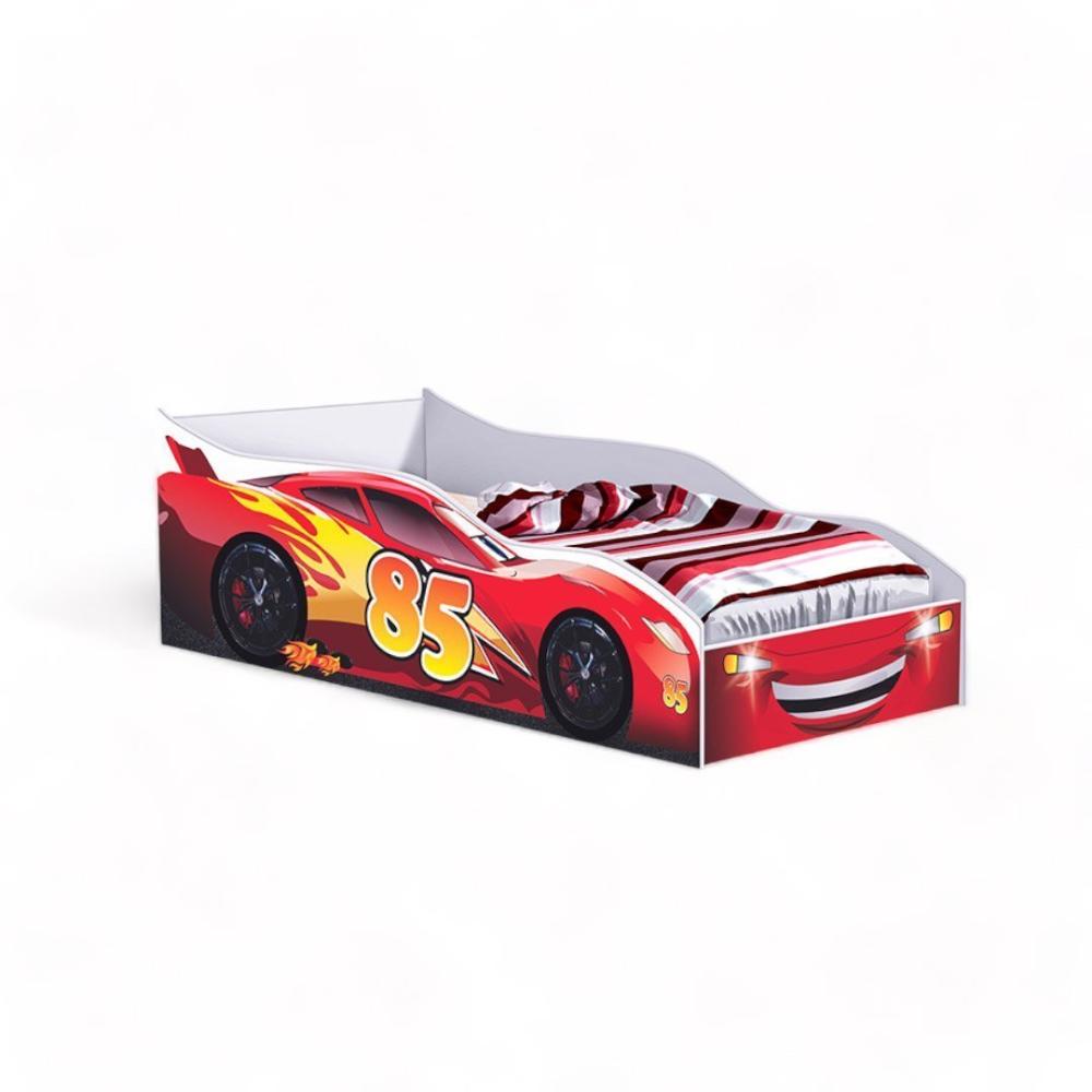 Cama Carro Vermelho com Colchão Gabrielli