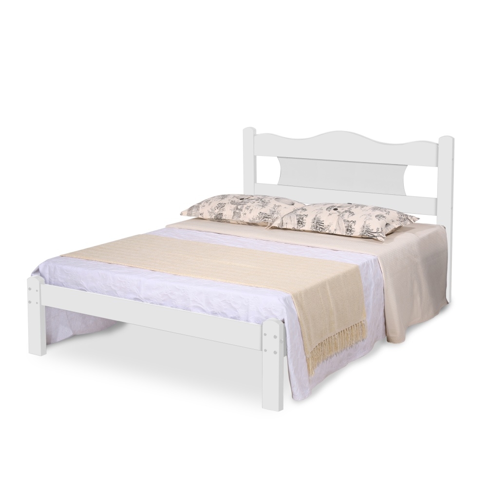 Cama Casal Bell Branco