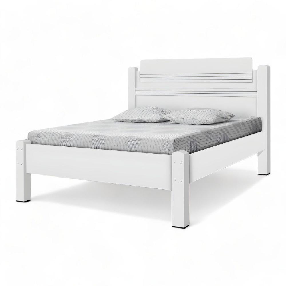 Cama Casal Paris Branca Gabrielli
