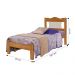Cama Flex Solteiro Casablanca Nature Off White Com Colchão
