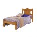 Cama Flex Solteiro Casablanca Nature Off White Com Colchão