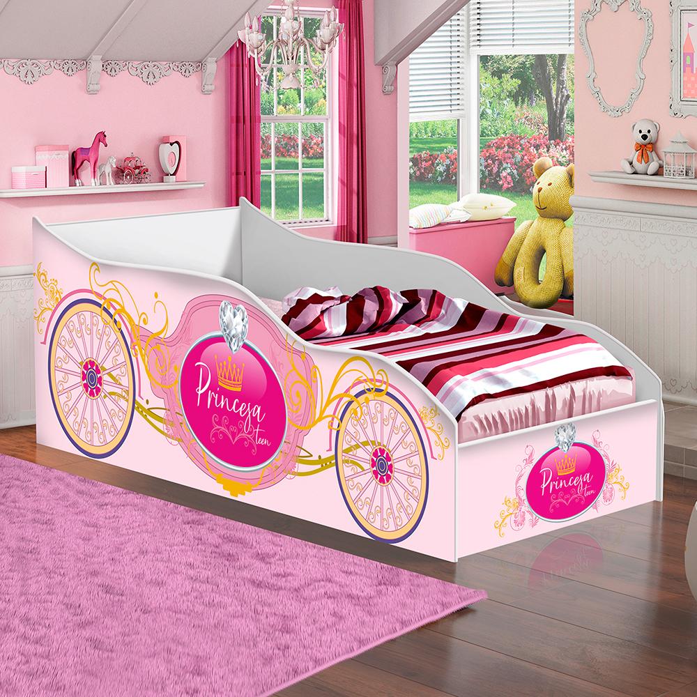 Cama Infantil Génova Rosa