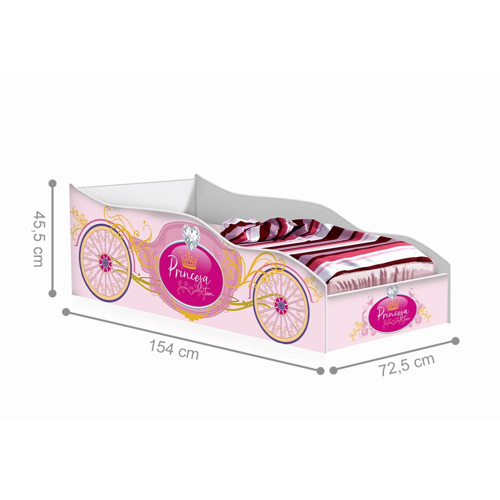 Cama Infantil Génova Rosa