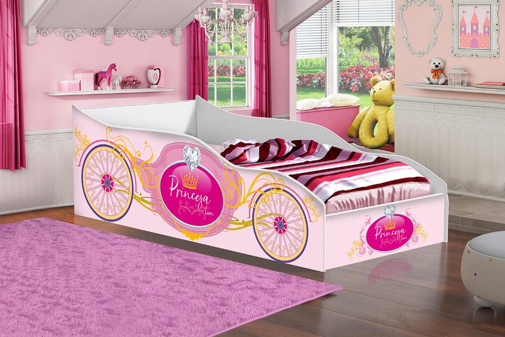 Cama Infantil Génova Rosa