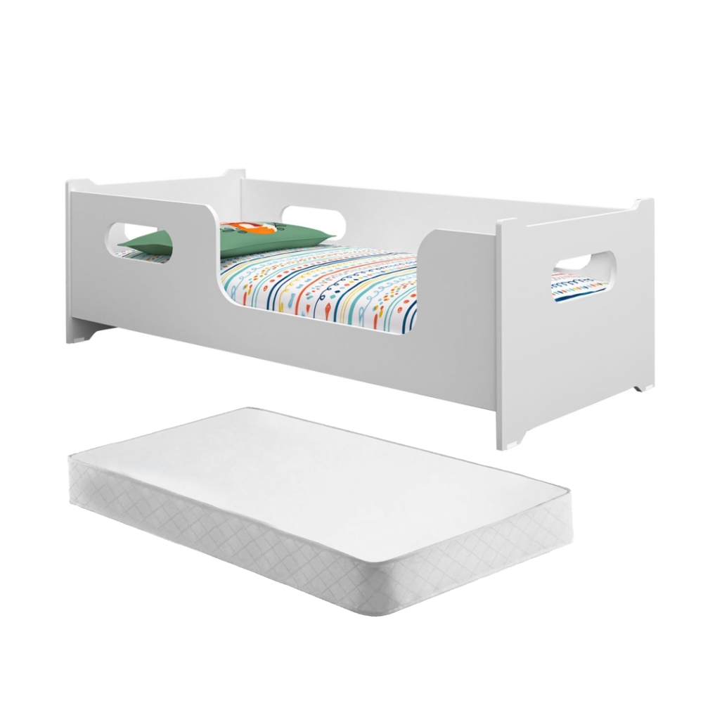 Cama Infantil Princesa Storm Branco com Colchão