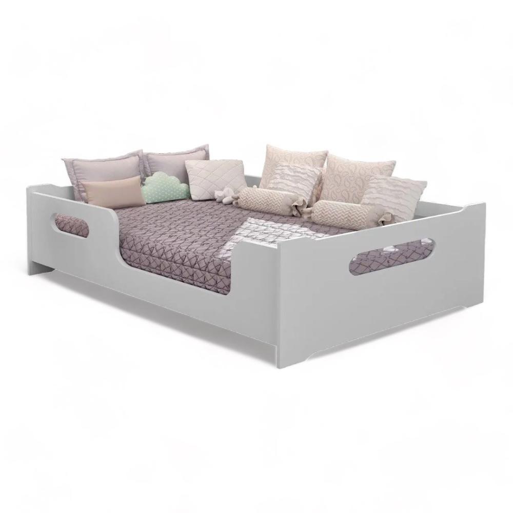Cama Montessoriana Encanto Casal Branca Gabrielli
