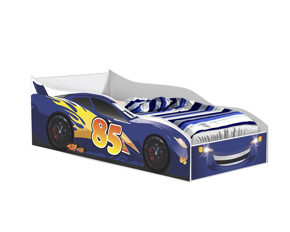 Cama Quarto Infantil Carro Azul
