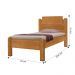 Cama Ripada Solteiro São Leopoldo Nature Com Colchão