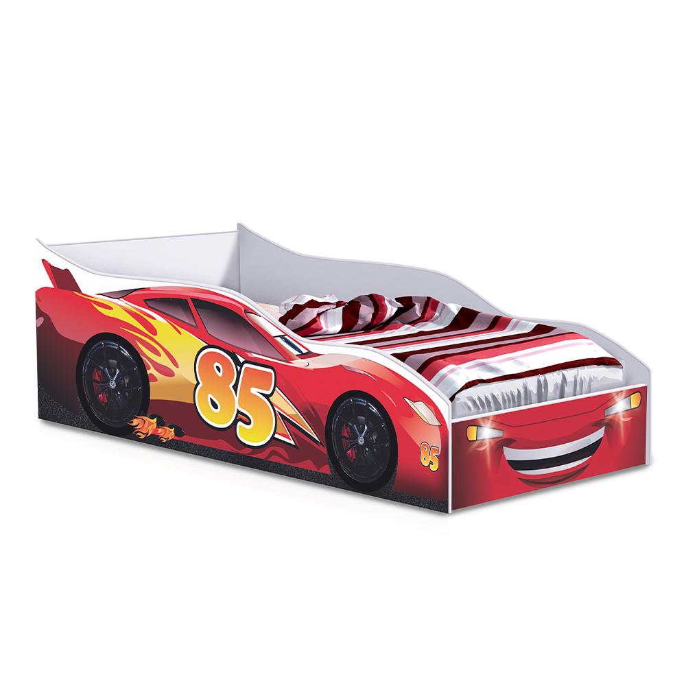 Cama Turim Infantil Vermelho Com Colchão