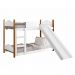 Mine Beliche Infantil Arthur Branco com Escorregador
