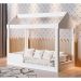 Mini Cama Bernado Branco com Colchão