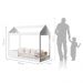 Mini Cama Bernado Branco com Colchão