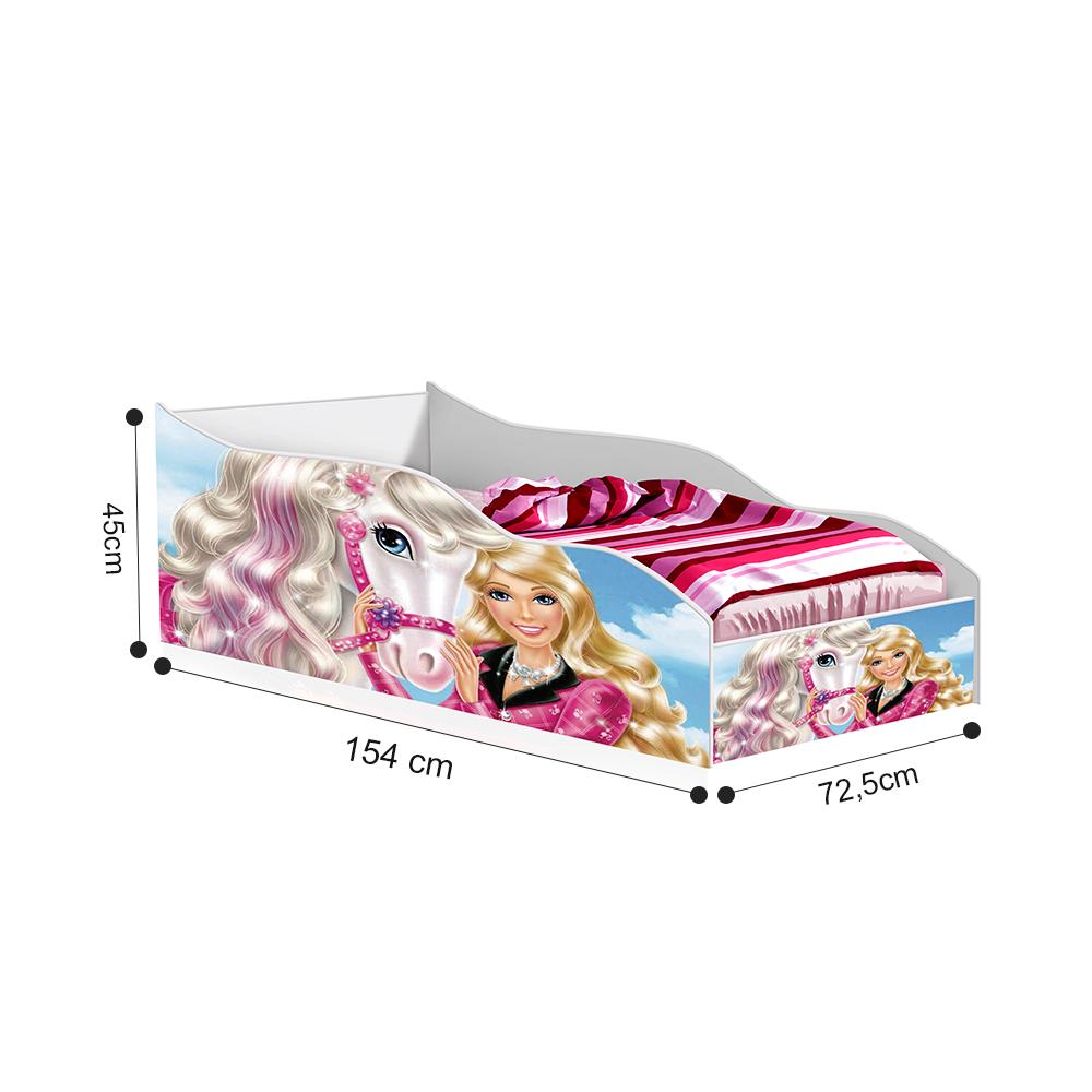 Mini Cama Carro Juvenil Unicórnio Princesa