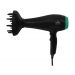 Secador De Cabelo Gama Italy Babosa Ceramic Ion, Motor AC Profissional, 2100W, Preto C/Filtro Verde 127V