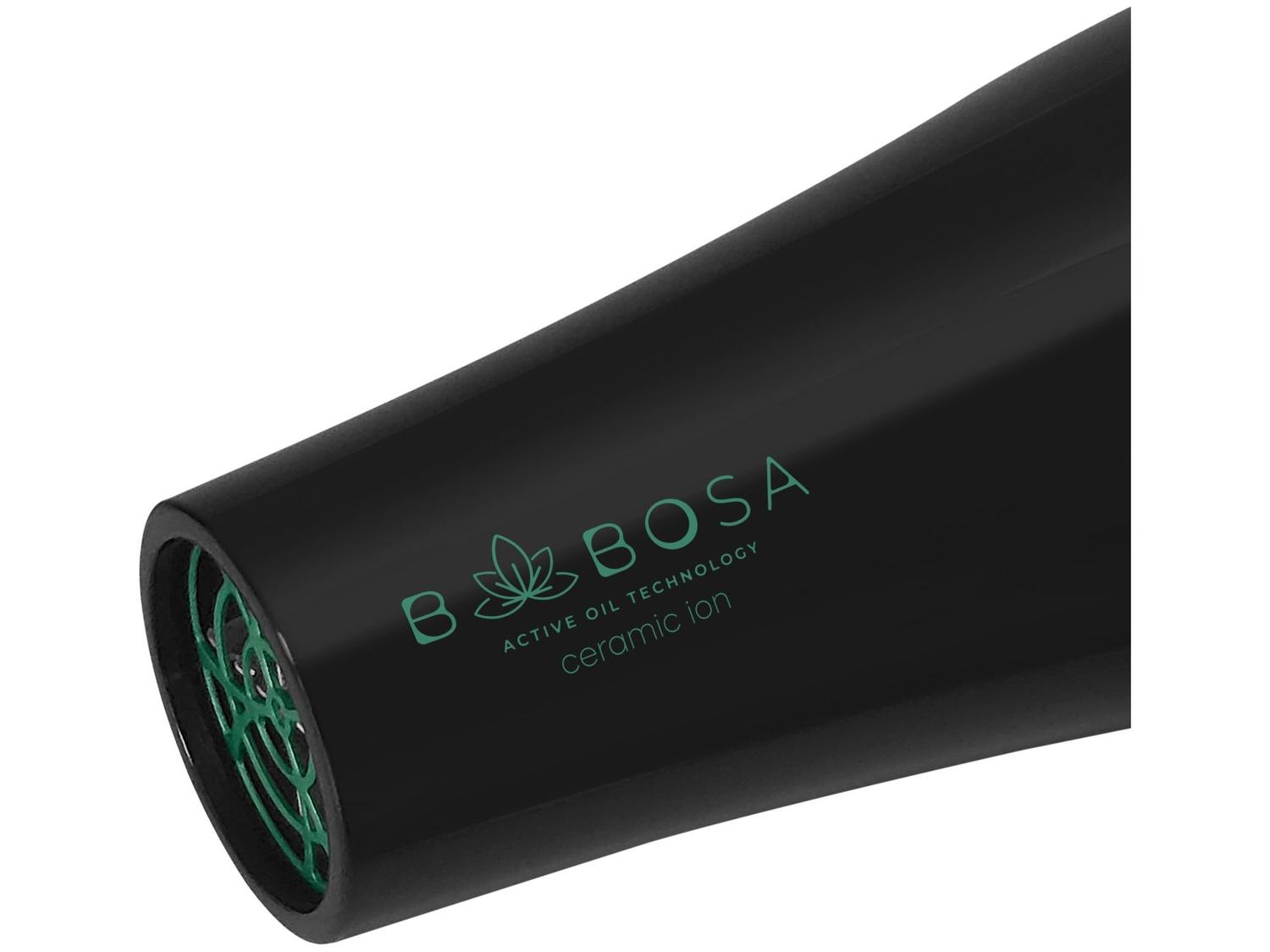 Secador De Cabelo Gama Italy Babosa Ceramic Ion, Motor AC Profissional, 2100W, Preto C/Filtro Verde 220V