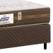 Base Para Cama Box Casal 138cm Poliéster Bordado Flora Marrom - Gazin