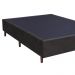 Base Para Cama Box Casal 138cm Suede Liso Love Story Hf Marrom - Gazin