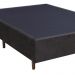 Base Para Cama Box Casal 138cm Suede Liso Tower NW Marrom - Gazin