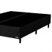 Base Para Cama Box Casal King Size Bipartido 193cm Poliéster Bordado Perola Negra Preto - Gazin