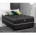 Cama Box Casal Colchão Mola Ensacada + Box Perola Negra / Gazin 188x138x59 Cm