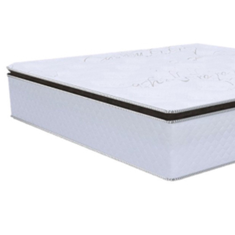 Colchão Box Casal Queen Size 158cm Molas Ensacada Soft Pillow Tower NW Branco - Gazin