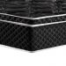 Colchão Box Solteiro 88cm Molas Ensacadas Bonnel Perola Negra Preto - Gazin