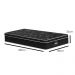 Colchão Box Solteiro 88cm Molas Ensacadas Bonnel Perola Negra Preto - Gazin