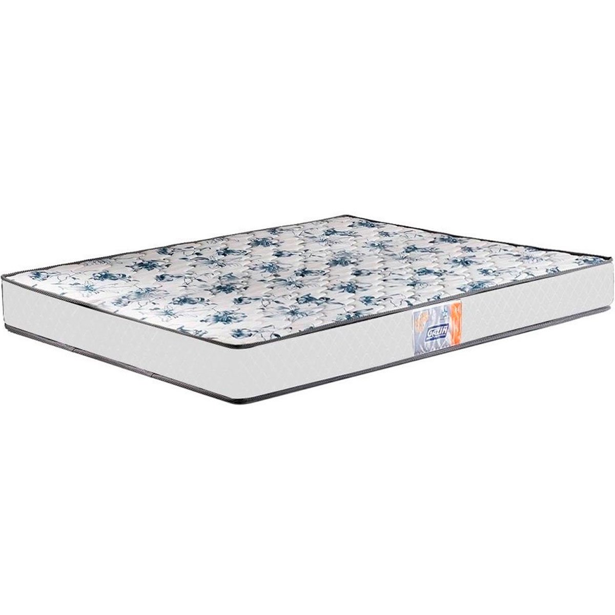 Colchão Casal Espuma D33 138x188x15 cm Supreme Gazin Branco