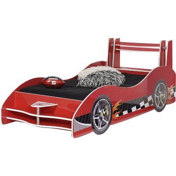 Cama Infantil Carro Flash Plus Vermelho Gelius Móveis