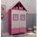 Guarda-Roupa 2 Portas Casinha Pink com Branco - Gelius Moveis