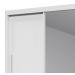 Guarda-Roupa com Espelho 3 Portas e Pés Royale Branco Acetinado - Gelius Móveis