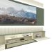 Home Soberano Reflecta 230 com Led Ripas e Compartimentos Verde Floresta com Off White - GELIUS