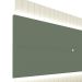 Home Soberano Reflecta 230 com Led Ripas e Compartimentos Verde Floresta com Off White - GELIUS
