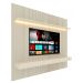 Home Suspenso Requinte 2.2 Ripado com LED Off White - Gelius Móveis
