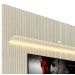 Home Suspenso Requinte 2.2 Ripado com LED Off White - Gelius Móveis