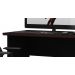 Mesa para Computador Gamer Preto com Vermelho - Gelius Móveis
