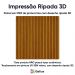 Painel para TV 2.2 Ripado 3D com LED Requinte Off White - Gelius Móveis