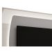 Rack com Painel 2.2 Sublime Cinza com Off White - Gelius Móveis