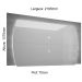 Rack com Painel Sublime 2.2 com Led Cinza com Off White - Gelius Moveis