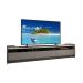 Rack para TV 2.2 Sublime Cinza com Off White - Gelius Móveis