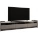Rack para TV 2.2 Sublime Cinza com Off White - Gelius Móveis