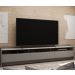 Rack para TV 2.2 Sublime Cinza com Off White - Gelius Móveis