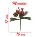 12 Ramos Pera Decoração De Natal Artificial 17cm